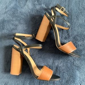 Call It Spring Block High Heel Sandals